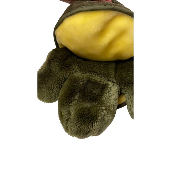 Folkmanis Turtle Plush Hand Puppet 15" Olive Green Soft Toy - Picture 4 of 7